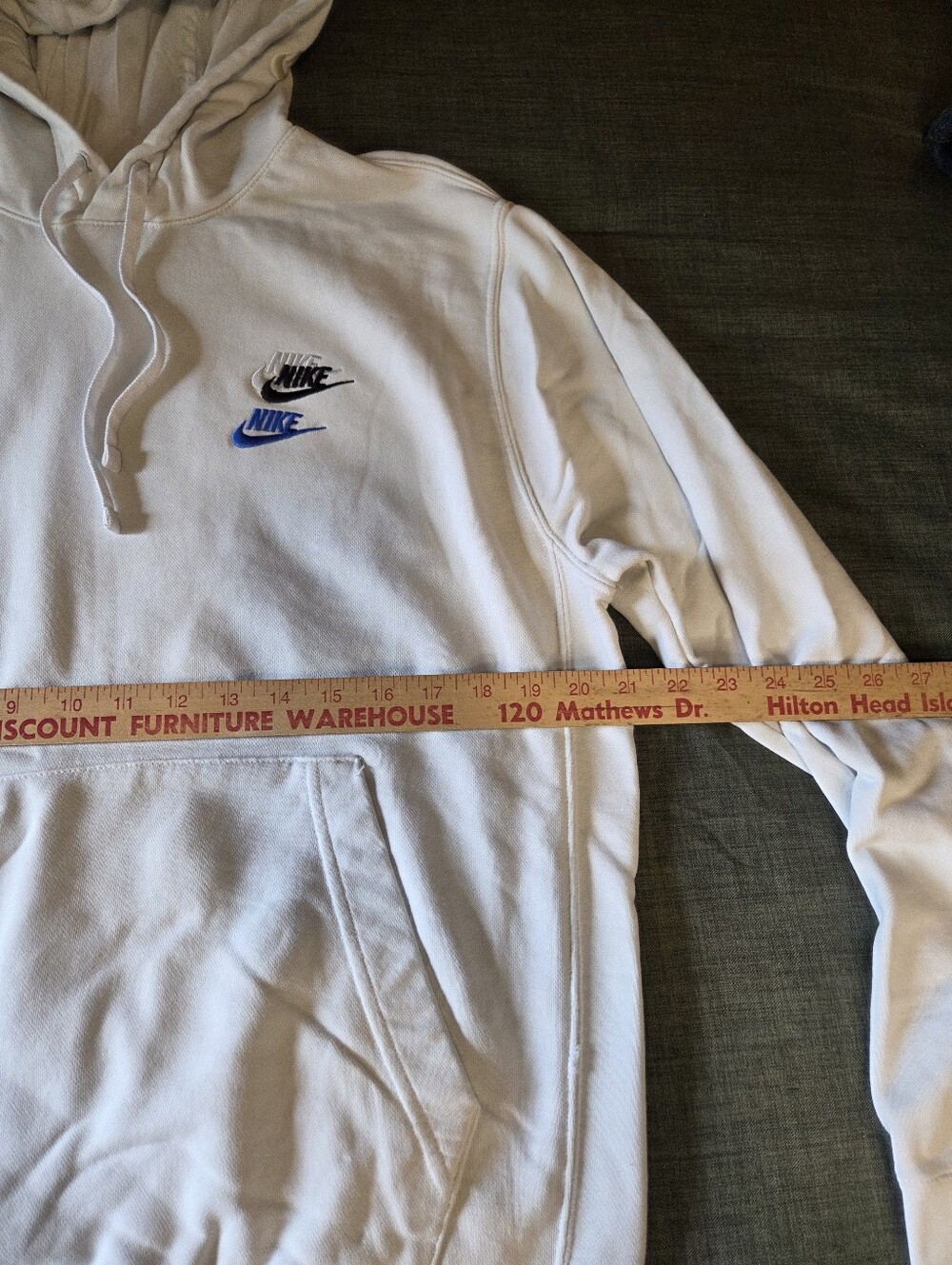 Nike Multi Logo Hoodie Size Medium - Picture 6 of 9